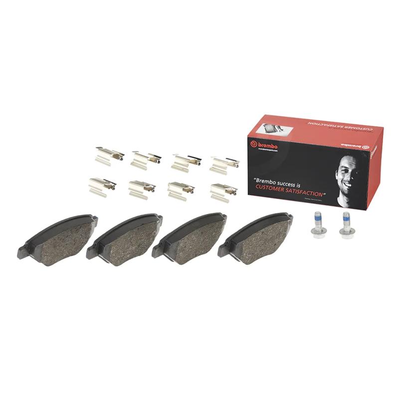 Jeu de 4 plaquettes de frein avant BREMBO P 68 031 - Visuel 1