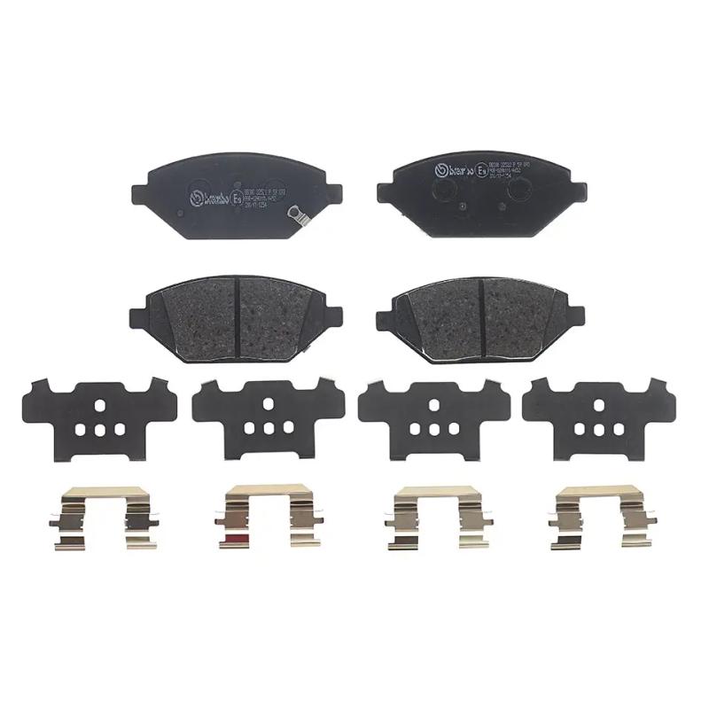 Jeu de 4 plaquettes de frein avant BREMBO P 59 093 - Visuel 2