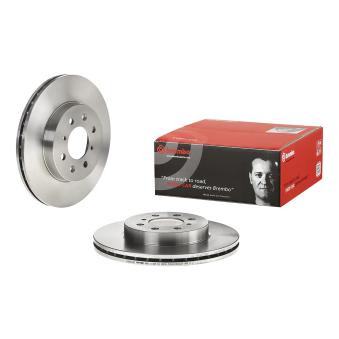 Jeu de 2 disques de frein avant BREMBO 09.5509.14