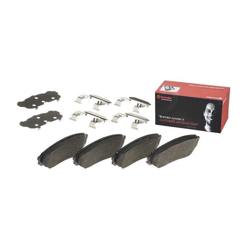 Jeu de 4 plaquettes de frein avant BREMBO P 30 071 - Visuel 1