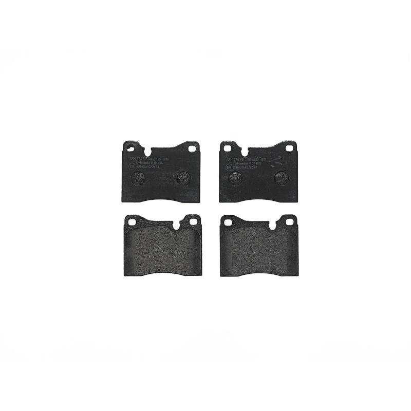 Jeu de 4 plaquettes de frein avant BREMBO P 06 002 - Visuel 2