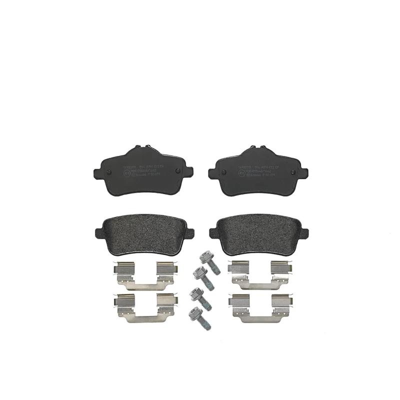 Jeu de 4 plaquettes de frein arrière BREMBO P 50 099 - Visuel 2