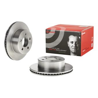Jeu de 2 disques de frein avant BREMBO OEM 52008440AB