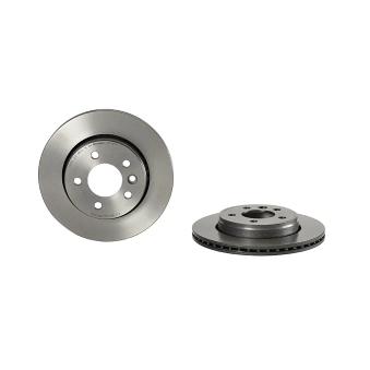 Jeu de 2 disques de frein arrière BREMBO OEM 65508030001 Jeu de 2 disques de frein arrière BREMBO OEM 65508030001