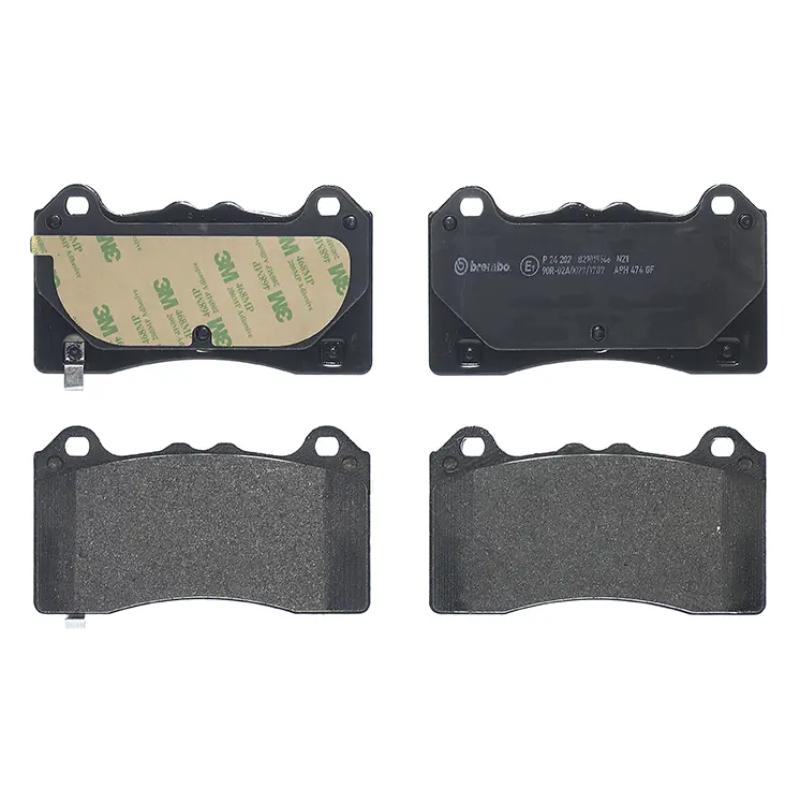 Jeu de 4 plaquettes de frein avant BREMBO P 24 202 - Visuel 2