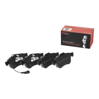 Jeu de 4 plaquettes de frein avant BREMBO OEM 1605182