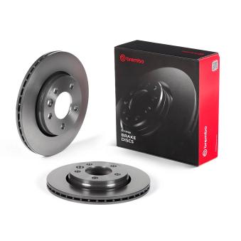 Jeu de 2 disques de frein arrière BREMBO 09.9582.11 pour PEUGEOT PARTNER 2.0 TDI - 110cv