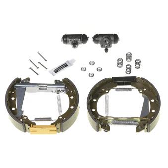Kit de freins arrière (prémontés) BREMBO K 85 039 pour VOLKSWAGEN CADDY 1.6 - 75cv