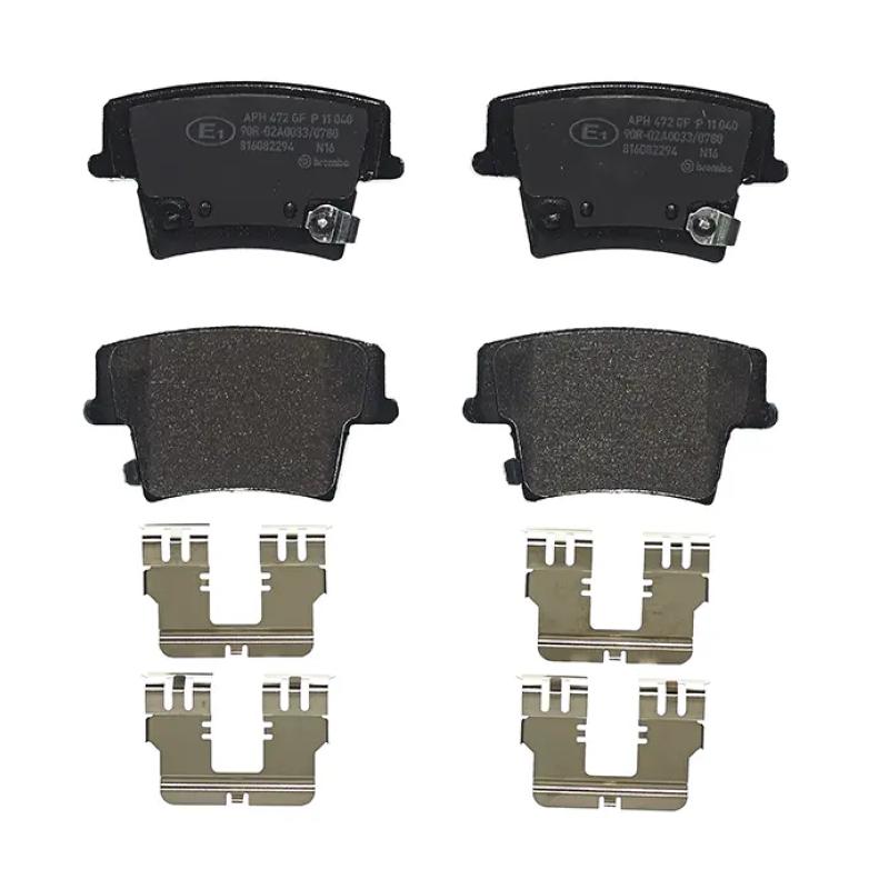 Jeu de 4 plaquettes de frein arrière BREMBO P 11 040 - Visuel 2