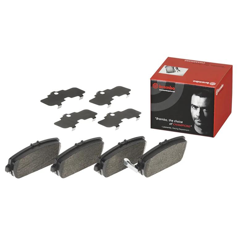 Jeu de 4 plaquettes de frein arrière BREMBO P 49 044 - Visuel 1