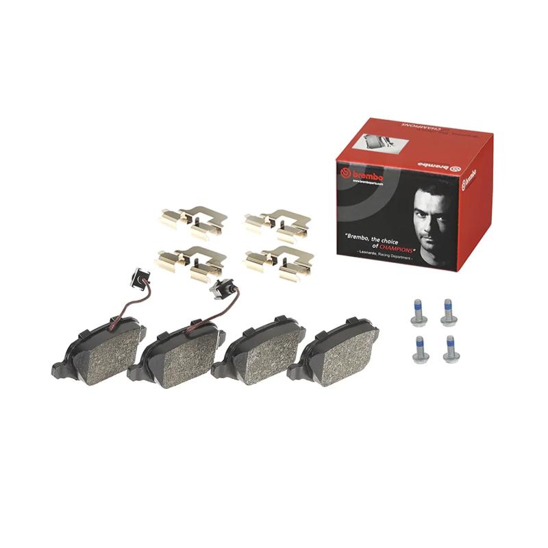 Jeu de 4 plaquettes de frein arrière BREMBO P 23 131 - Visuel 1