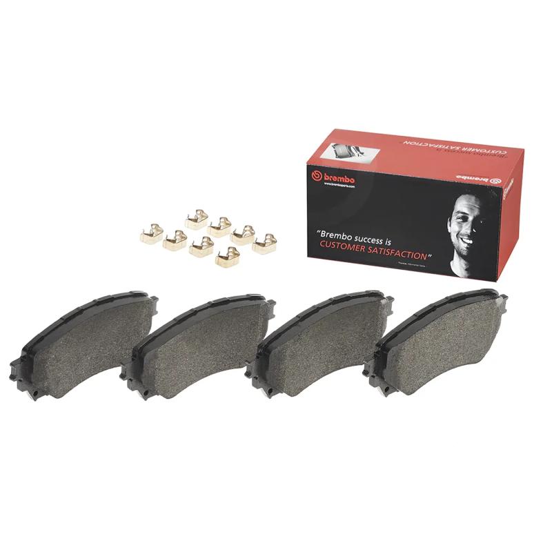Jeu de 4 plaquettes de frein avant BREMBO P 49 048 - Visuel 1
