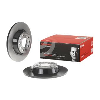 Jeu de 2 disques de frein arrière BREMBO OEM 1K0615601AD Jeu de 2 disques de frein arrière BREMBO OEM 1K0615601AD