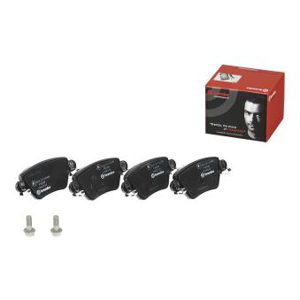 Jeu de 4 plaquettes de frein arrière BREMBO OEM 8671016712