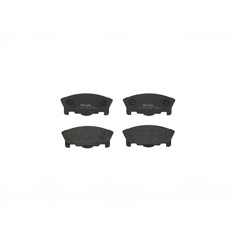 Jeu de 4 plaquettes de frein avant BREMBO P 16 014 - Visuel 1