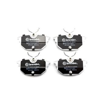 Jeu de 2 disques de frein avant BREMBO [09.C249.11]