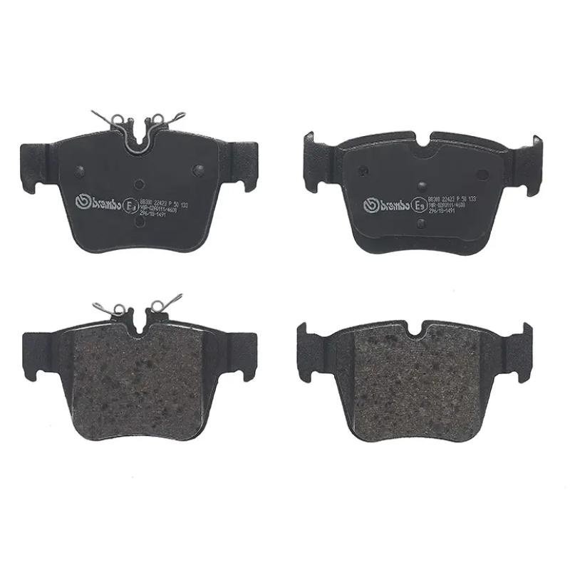 Jeu de 4 plaquettes de frein arrière BREMBO P 50 133 - Visuel 2