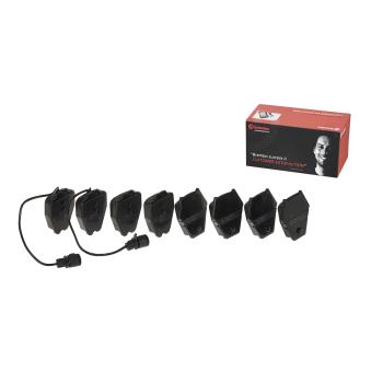 Jeu de 4 plaquettes de frein avant BREMBO OEM 4D0698151M