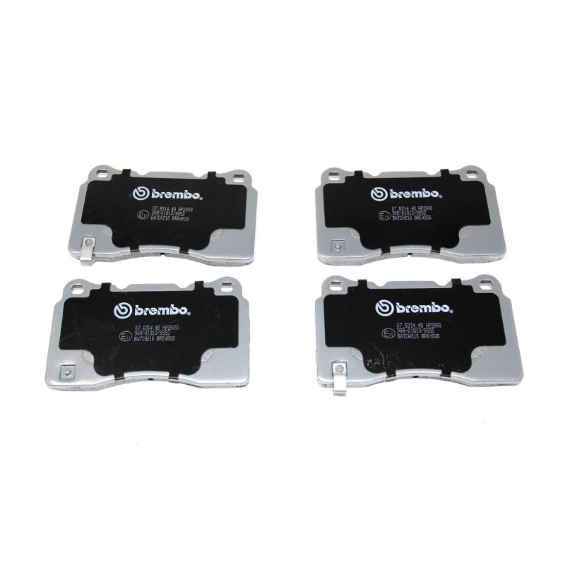 Kit de plaquettes de freins de haute performance BREMBO 07.B314.48 - Visuel 2