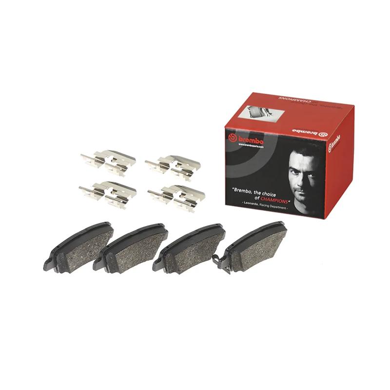 Jeu de 4 plaquettes de frein arrière BREMBO P 30 067 - Visuel 1