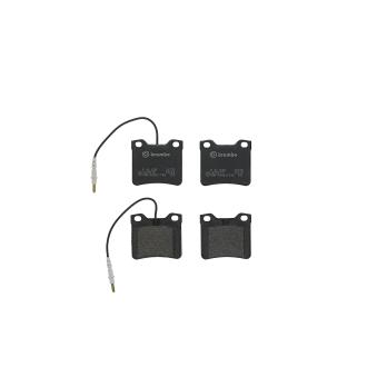 Jeu de 4 plaquettes de frein arrière BREMBO OEM E172223