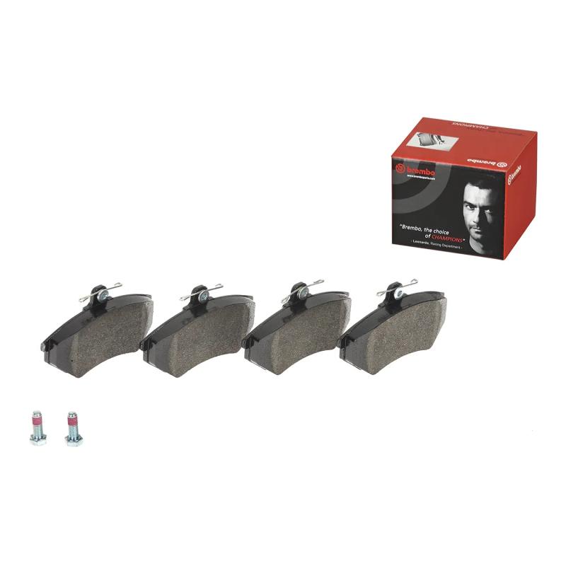 Jeu de 4 plaquettes de frein avant BREMBO P 85 011 - Visuel 1
