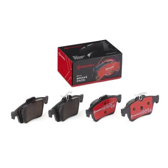 Jeu de 4 plaquettes de frein arrière BREMBO P 24 148X