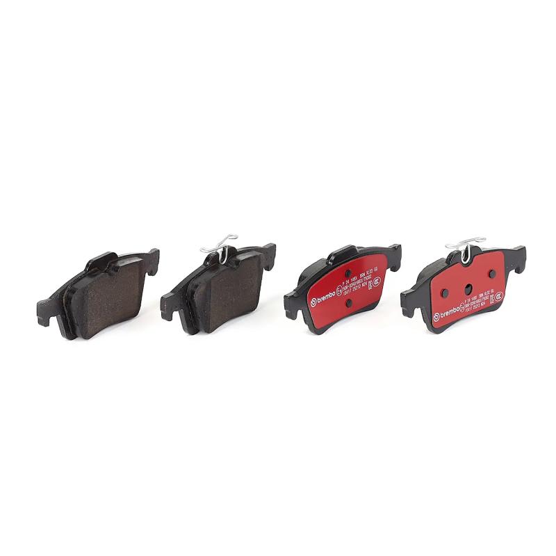 Jeu de 4 plaquettes de frein arrière BREMBO P 24 148X - Visuel 1