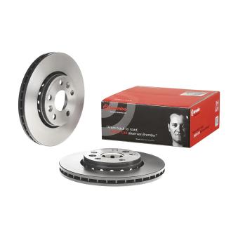 Jeu de 2 disques de frein avant BREMBO 09.A727.21 pour DAIHATSU CUORE 111 CDI - 110cv