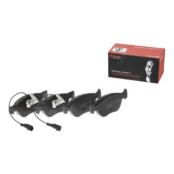 Jeu de 4 plaquettes de frein avant BREMBO [P 23 077]