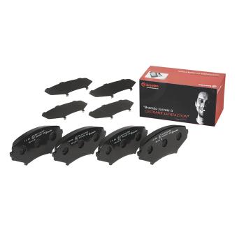Jeu de 4 plaquettes de frein avant BREMBO OEM F1YA3328ZA
