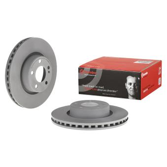 Jeu de 2 disques de frein avant BREMBO 09.D526.13 pour MERCEDES-BENZ CLASSE E E 220 d - 200cv