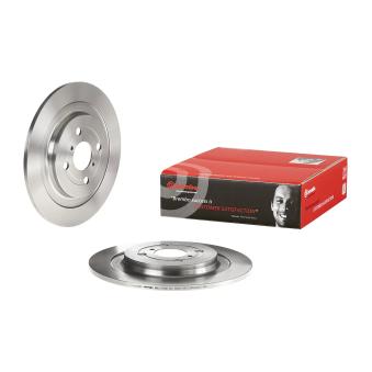 Jeu de 2 disques de frein arrière BREMBO [08.B044.10]