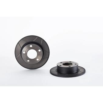 Jeu de 2 disques de frein arrière BREMBO OEM 4b0615601