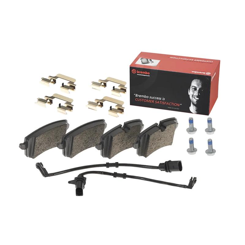 Jeu de 4 plaquettes de frein arrière BREMBO P 85 120 - Visuel 1