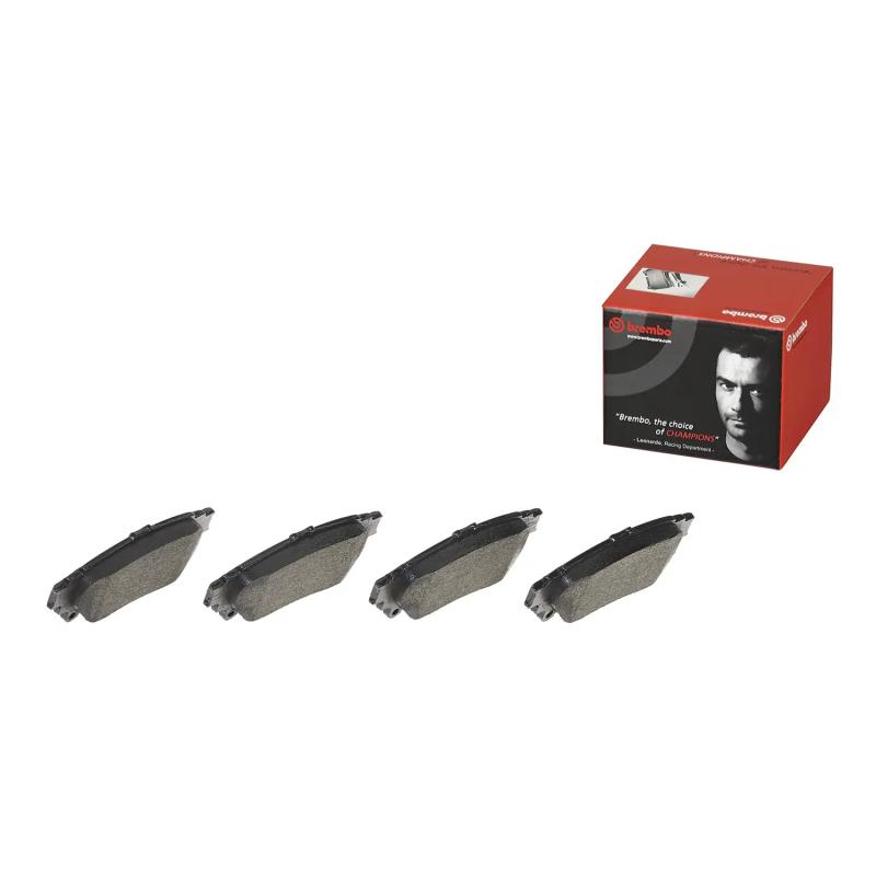 Jeu de 4 plaquettes de frein arrière BREMBO P 83 152 - Visuel 1