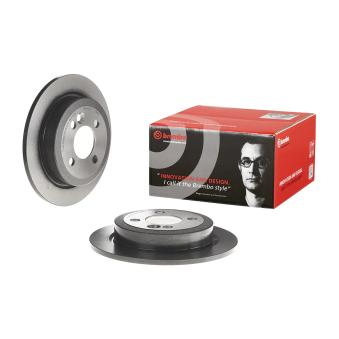 Jeu de 2 disques de frein arrière BREMBO [08.9163.21]