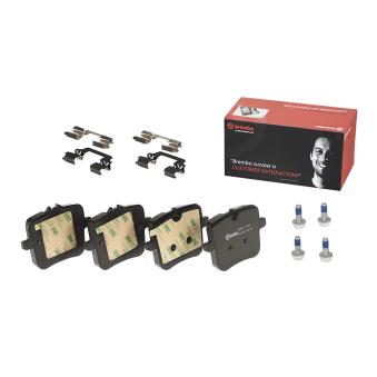 Jeu de 4 plaquettes de frein arrière BREMBO [P 06 109]