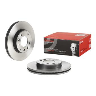 Jeu de 2 disques de frein avant BREMBO 09.9585.11 pour CADILLAC CTS 2.0 TD - 110cv