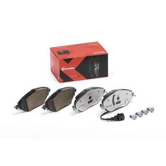 Jeu de 4 plaquettes de frein avant BREMBO OEM 5QJ698151