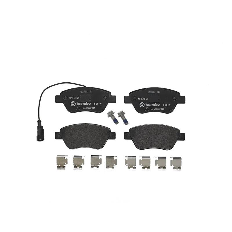 Jeu de 4 plaquettes de frein avant BREMBO P 23 140 - Visuel 2
