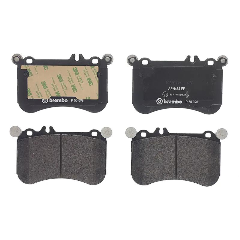Jeu de 4 plaquettes de frein avant BREMBO P 50 098 - Visuel 2