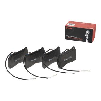Jeu de 4 plaquettes de frein avant BREMBO [P 23 082]