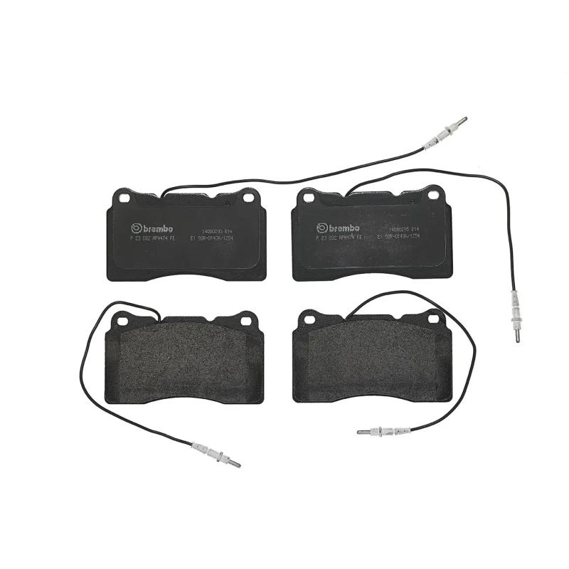 Jeu de 4 plaquettes de frein avant BREMBO P 23 082 - Visuel 2