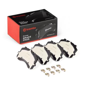 Jeu de 4 plaquettes de frein avant BREMBO P 05 005