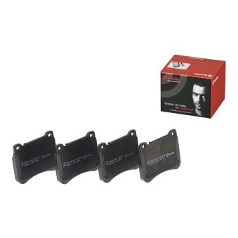 Jeu de 4 plaquettes de frein avant BREMBO [P 50 073]