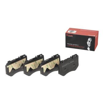 Jeu de 4 plaquettes de frein avant BREMBO [P 50 123]