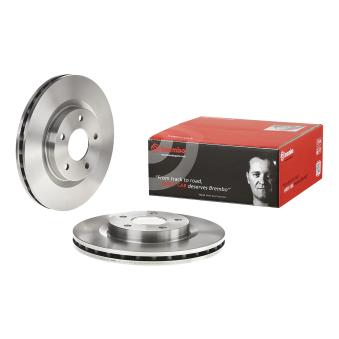 Jeu de 2 disques de frein avant BREMBO 09.A637.10