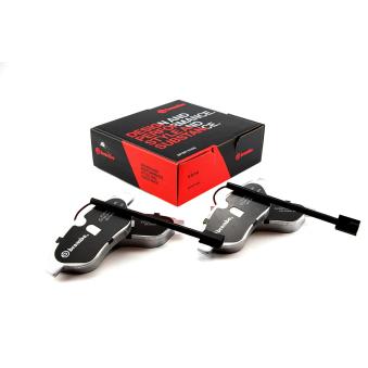 Jeu de 2 disques de frein arrière BREMBO 08.A205.11 pour BMW Série 1 120 i - 170cv