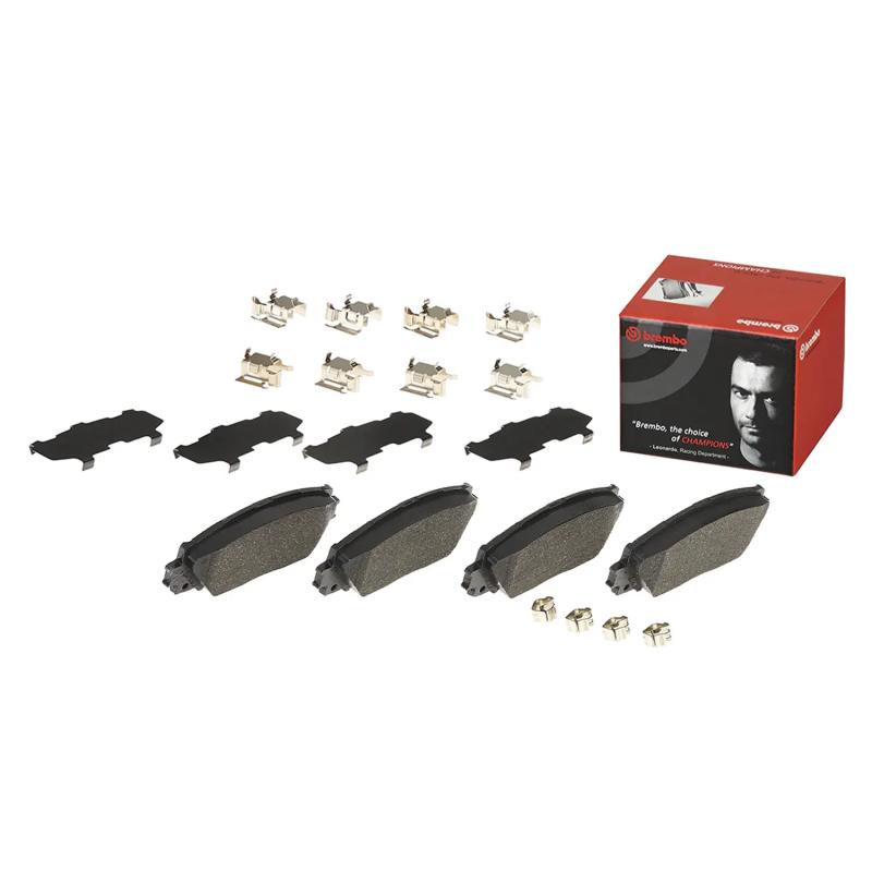 Jeu de 4 plaquettes de frein avant BREMBO P 83 141 - Visuel 1